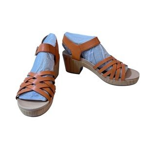 Dr Scholls First Of All Ankle Strap Sandals Womens New Heel Height 3”